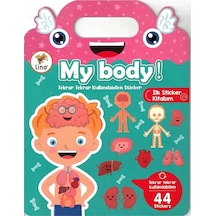 Tekrar Tekrar Kullanılabilen İlk Sticker Kitabım My Body