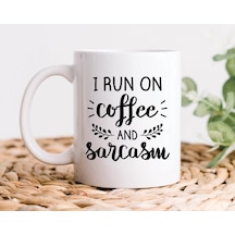 İngilizce Kahve Seven Arkadaş İçin Hediye, Kahve Temalı Kupa Bardak, Alaycı Kahve Kupa