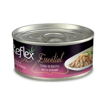 Tr Plus Essential Jöle İçinde Ton Balıklı Ve Karidesli Yetişkin Kedi Konserve Maması 70 G