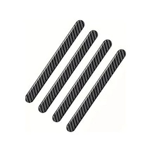 Universal 4 Adet Karbon Desenli Yapıştırma Araba Motosiklet Dikiz Aynası Koruma Kapı Kolu Yan Kapı Koruma Anti Scratch Sticker Abanoz