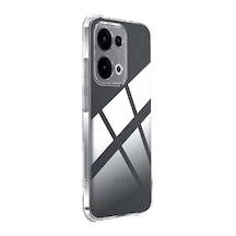 Newface Oppo A6 Pro 4g Lüx Şeffaf Silikon - Şeffaf