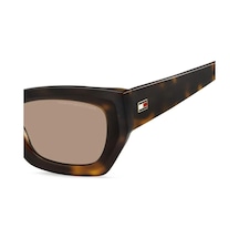 Tommy Hılfıger Th 2254/s 086/gb 51 Kadın Güneş Gözlüğü Kahverengi - Leopar