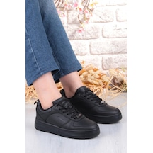 M.p 252 6049 Rahat Hafif Orijinal Ürün Kadın Sneaker Spor Ayakkabı Siyah