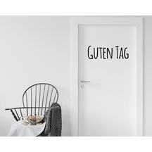 Bk Home Guten Tag Tasarımlı Kapı Sticker-1