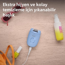 Philips Epilasyon Cihazı, Taşınabilir Kompakt Tasarım, Yıkanabilir Başlık, Kablolu, 4 Haftaya Kadar Pürüzsüzl