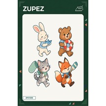 Minik Göl Kulübü 19x25 Cm Ütüyle Uygulanan Baskı Zpz1255 - 928156864