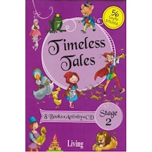 Stage 2 - Timeless Tales 8 Books + Activity + CD- Living English Dictionary
