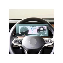 Volkswagen Tayron Uyumlu 10.25 İnç Araç Ekran Koruyucu Dijital Gösterge 9h Nano Kırılmaz Şeffaf