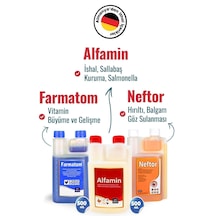 Munich Vet 3'lü Set 500 ML Farmatom Vitamin + Alfamin + Neftor Hırıltı