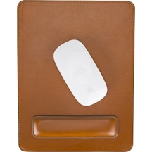 Comfy Bileklikli Deri Mouse Pad RST2 Taba