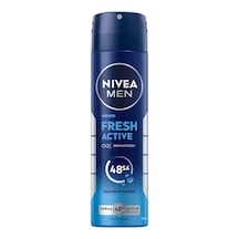 Nıvea Men Erkek Sprey Deodorant Fresh Active 150 Ml 3 Adet
