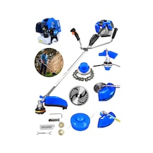 Dragro T6002 20Hp Mavi Yan Tipi Benzinli Motorlu Ot Çalı Tırpanı Canavar Başlık