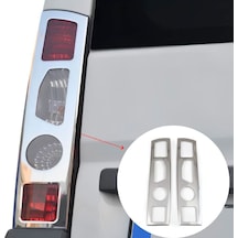 Ebal Otomotiv Fiat Ducato Krom ABS Stop Çerçevesi 2 Prç. 2006-2014 Arası