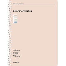 Morning Glory 3000 Theme Çizgili Defter 25,8x19 Cm Pembe 11210-87576