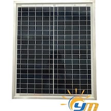 Yüzüak 25W Monokristal Güneş Paneli