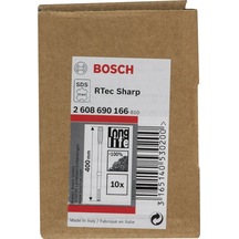Bosch - Rtec Serisi, Sds-max Şaftlı Yassı Keski 400 25 Mm 10'lu
