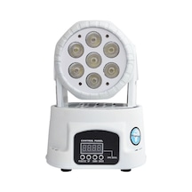 Wslightings Wsl7X12S Led Speed Mini Wash Moving Head Beyaz