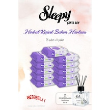 Sleepy Kişisel Bakım Havlusu Herbal 25'li 11 Paket ve Rosıe Koku Tekli