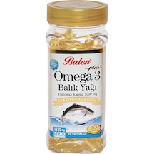Balen Plus+ Omega-3 Balık Yağı Yumuşak 100 Kapsül 1380 MG