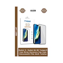 Redmi 8 / Redmi 8a 6d Temperli Cam Ekran Koruyucu Cep Camı Dokunmatik Film Akıllı Telefon
