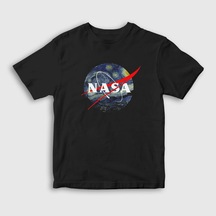 Presmono Unisex Çocuk Van Gogh Logo Nasa Space Uzay T-Shirt