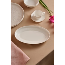 Karaca Minerva Kayık Tabak 25 Cm Beyaz
