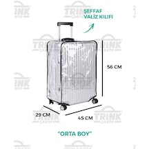 Şeffaf Bavul ve Valiz Kılıfı TRİNK-VLZ1060