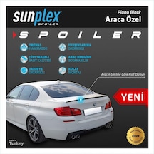 Spoiler Parlak Siyah Bmw 5 Seri F10 2010-2016 2002102 Sunplex