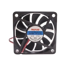 60x60x10mm 12V 0.13A Fan 2 Kablolu