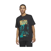 Adidas World Cup 26 Tour Graphic 1 Erkek Siyah Futbol T-shirt Ke1808