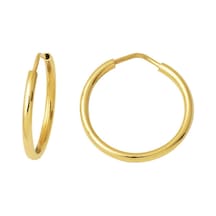 Bilezikci Altın Halka Küpe 14 Ayar 1,5 Cm. Çaplı Kpads14k29581