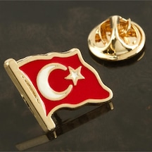 Ay - 684 - Yıldız Yaka - Ece-umay - Rozet Sarı