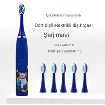 Boutiques Ultrasonik Yumuşak Çocuk Elektrikli Diş Fırçası