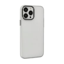 Apple iPhone Uyumlu  13 Pro Max Kılıf Modos Metal Kapak -  Şeffaf