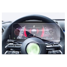 Mercedes C Serisi W206 Kasa Dijital Gösterge Ekran Koruyucu Kırılmaz Şeffaf Temperli Nano Cam