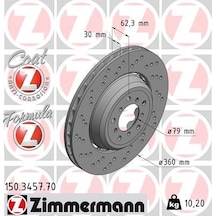 Zımmermann Fren Dıskı On Sol Bmw M3 E90 E92 E93 150.3457.70 34112283801