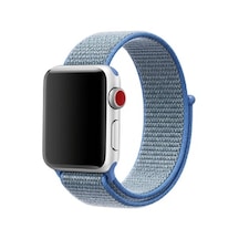 Apple Watch 40mm Uyumlu Krd-03 Hasır Kordon - 15-tahoe Blue