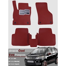 Citroen C3 Picasso 2009-2017 Uyumlu Eva Paspas Tam Set Araca Özel,su Geçirmez,kolay Montaj 174