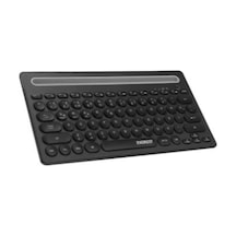 Everest Kb-bt84 Siyah-gri Bluetooth Ultra İnce+şarjlı Q Mac-win-android-ıos Uyumlu Kablosuz Klavye