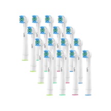 16 Adet-elektrikli Diş Fırçası Yedek Fırça Kafaları Oral B Diş Fırçası Kafaları Için Dolum Toptan Beyazlatma Diş Fırças