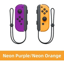 Mor Turuncu-joypad Joy Pad Switch Nintendo İçin Joypad, Sol/sağ Kablosuz Kumanda Nintendo Switch İle Uyumlu Uyandırma Özellikli Joypad