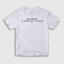 Presmono Unisex Çocuk Friends Merry Christmas Yılbaşı T-Shirt