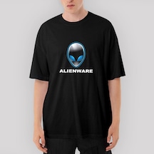 Alienware Oversize Siyah Tişört