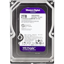 Western Digital Purple Wd22purz 2 Tb Sata 6gb/s 7-24 Güvenlik Harddisk