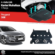 S-dizayn Peugeot 508 Çelik Karter Muhafaza Koruma 2010-2017 A+ Kalite