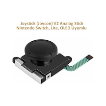Nintendo Switch Ns Joystick Joycon V2 Analog Stick Siyah
