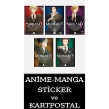 Moriarty The Patriot 1-2-3-4-5 Manga Seti 5 Kitap / Vatansever Moriarty / Anime-manga Sticker Ve Kartpostal