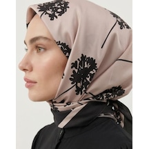 Bushu Mühür Twill Eşarp Çok Renkli