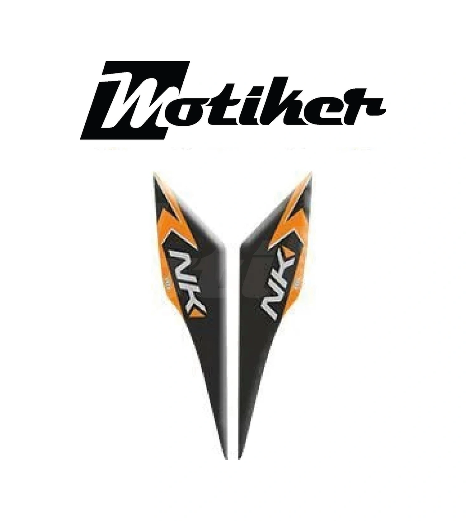 Cfmoto 250nk Arka Kuyruk Damla Sticker Etiket Modeli Turuncu