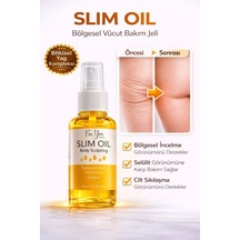 İnceltmeye Ve Sıkılaştırmaya Yardımcı Selülit Karşıtı Slim Oil, Yağ 60 Ml
